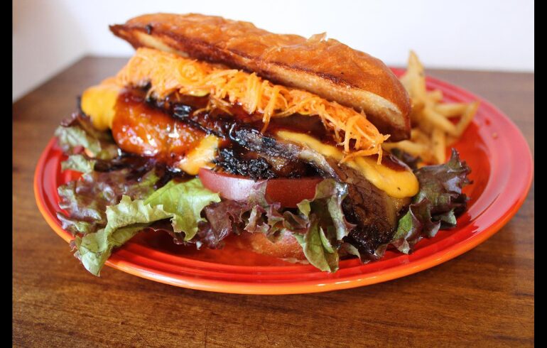SANDWICH SHOP OCEANのブリスケットのサンドイッチ