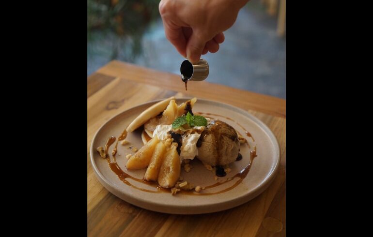 Vegan Cafe PQ'sのパンケーキ
