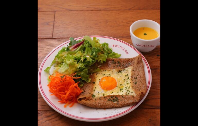フランス大衆食堂ブイヨン小石川のガレット