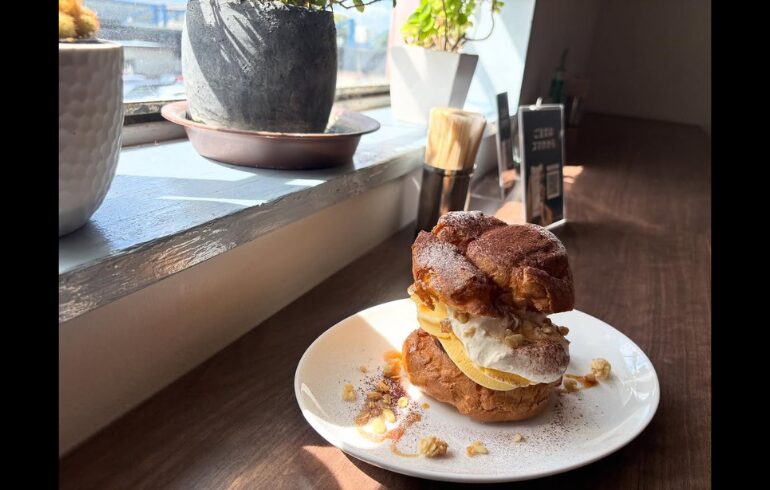モリマリカフェのバーガー