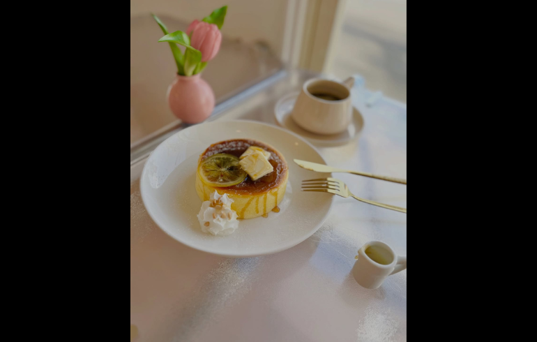 som som cafeのパンケーキ