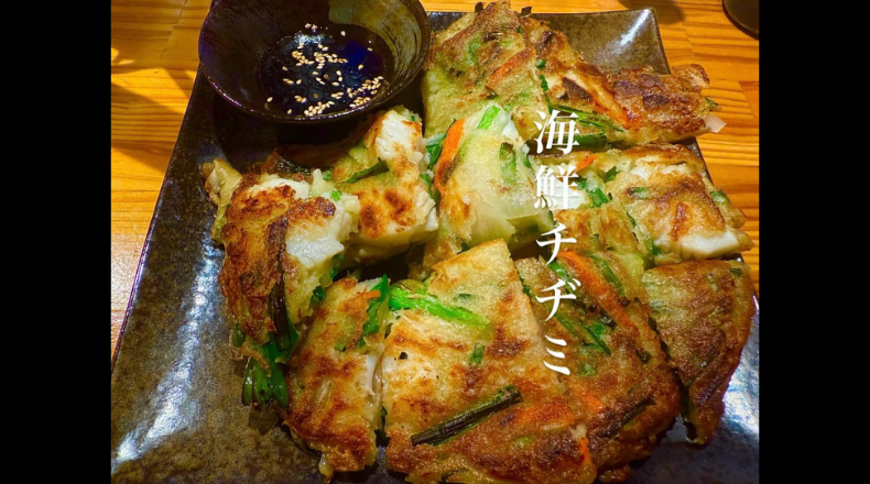 焼肉韓国キッチン 琉球庵のチヂミ