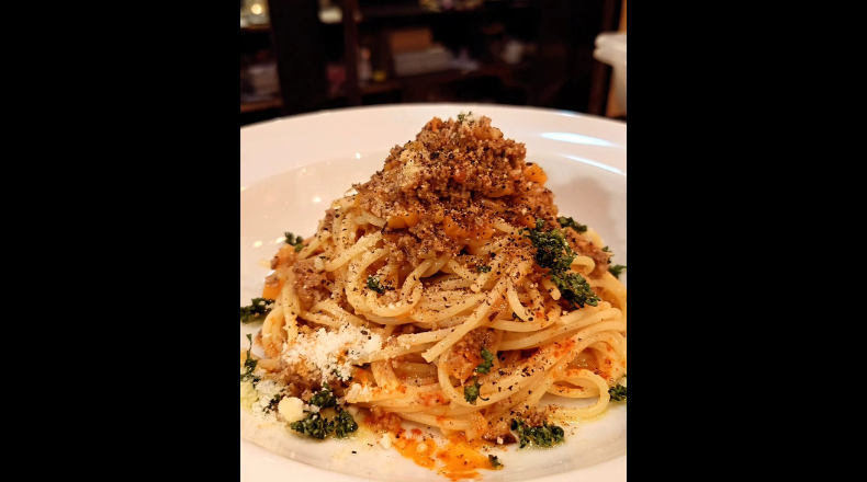 BAYSIDE RESTAURANT & BAR R-10のパスタ