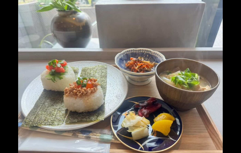 Boku茶 Cafeのおにぎりのセット