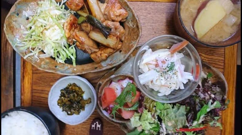 森の木の料理