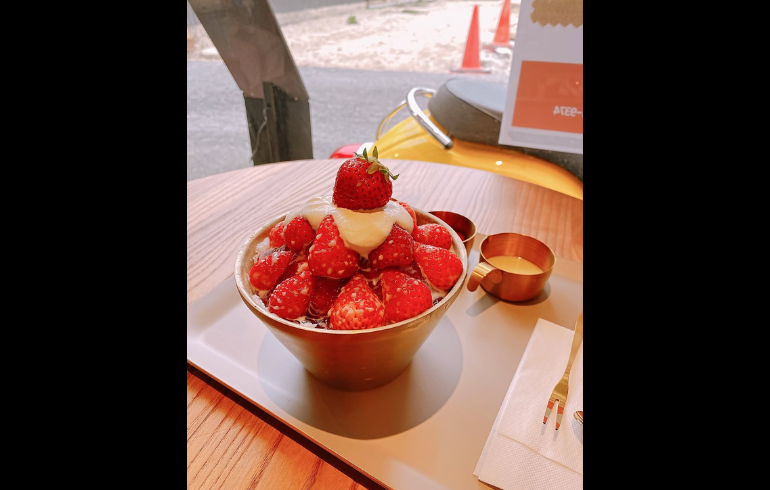 CAFE DAONのかき氷