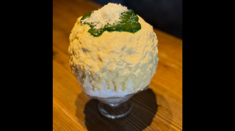 フラッペ×フラッペのかき氷