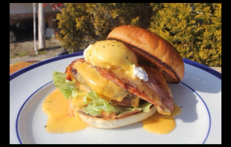グランドチーフのハンバーガー