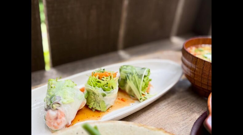 Lerisa Zakka＆Dining Cafeの生春巻き