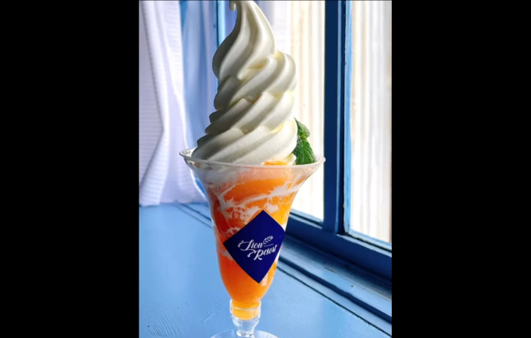 ライオンリゾート和歌浦のソフトクリーム