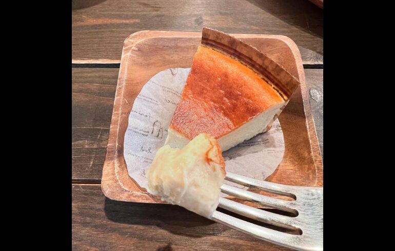 Mila Cafeのチーズケーキ