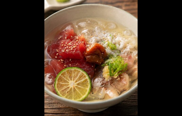 NIGIRIBAの〆のお茶漬け