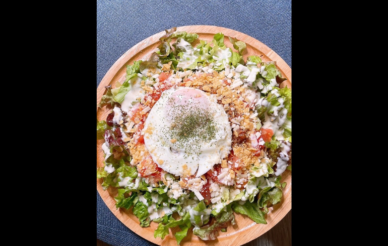 Shianのタコライス風のサラダプレート