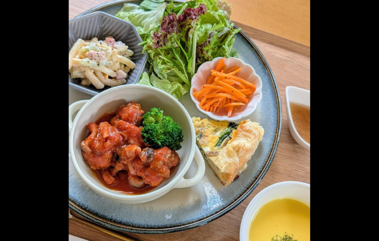 とっき キッチン＆ドッグランのランチプレート