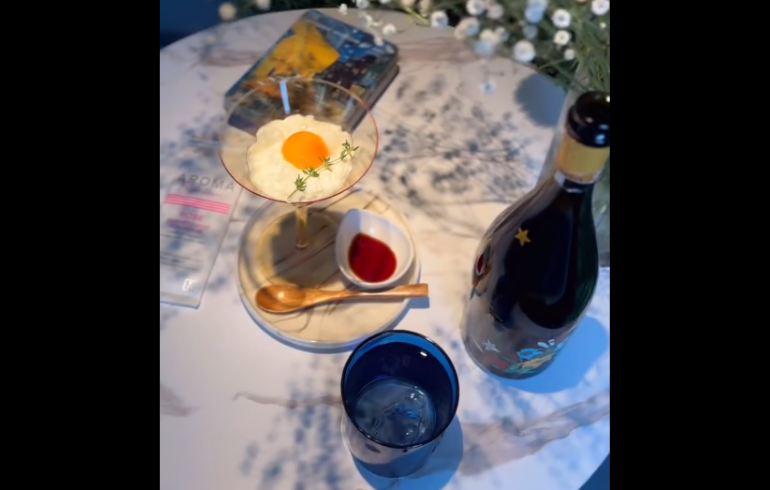 Vincent Flower Caféのデザートとドリンク