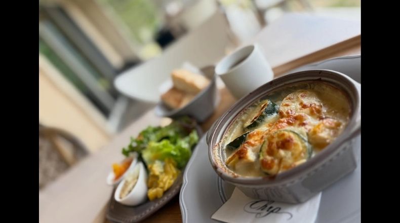cafe Chrpのランチ