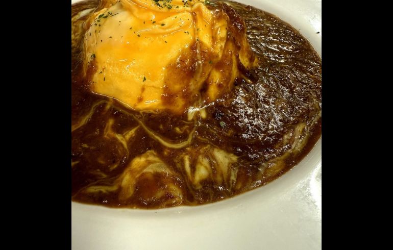 カフェ山の手のオムハヤシライス