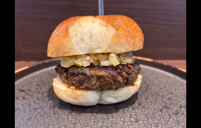 コーギーバンズバーガーのバーガー