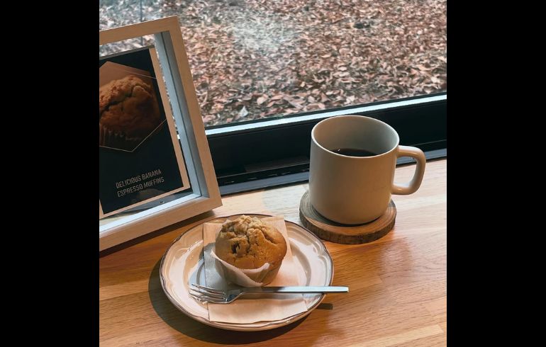 KiliKili Coffee Roaster Nasuのマフィンとコーヒー