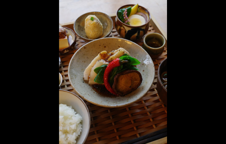 新上木食堂のランチ
