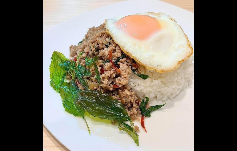 タイの村料理289のカパオライス