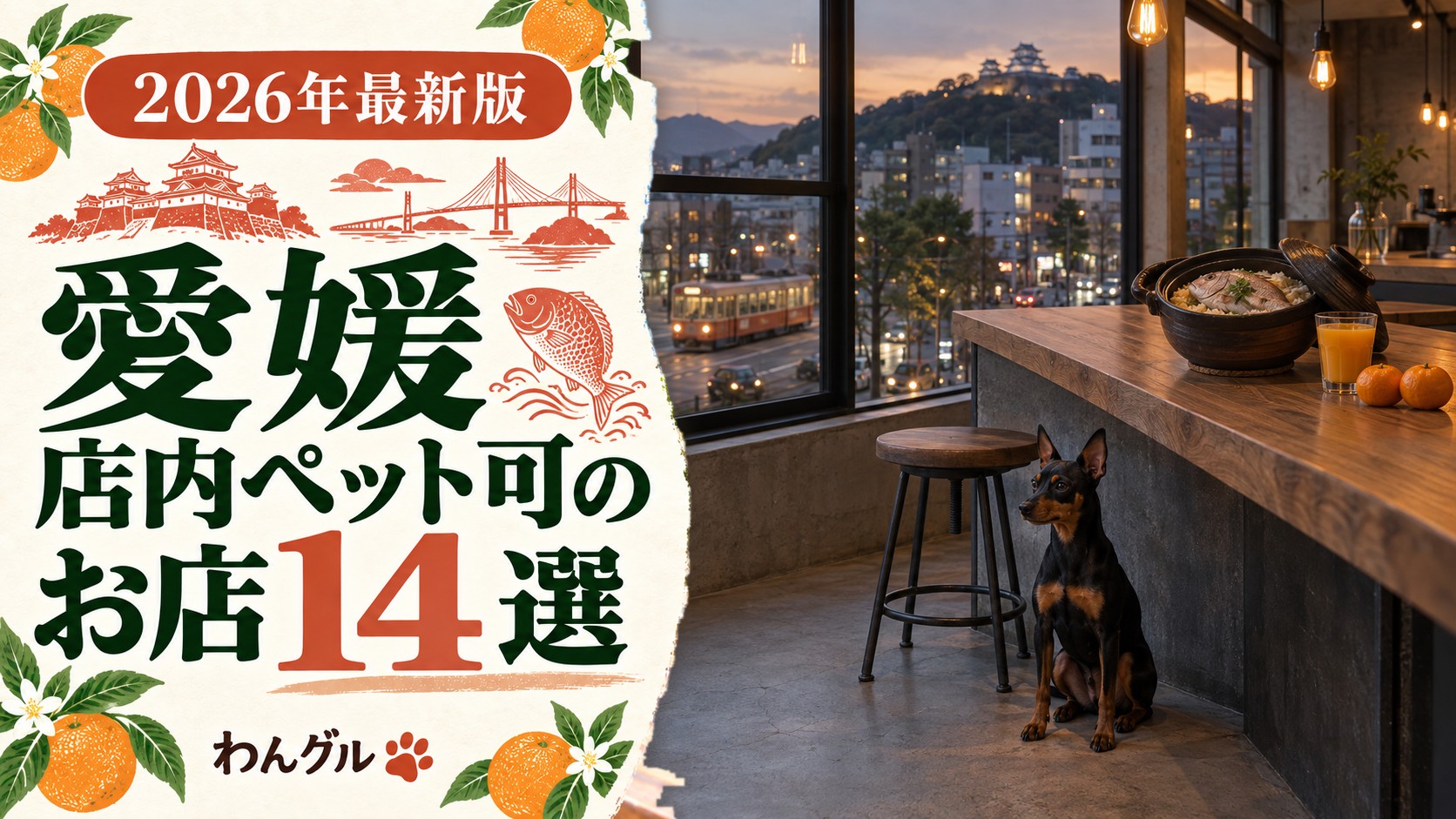 愛媛で店内ペット可のお店14選